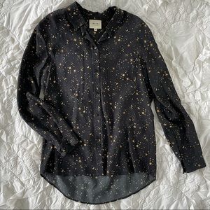 Limited Edition 100% Silk Sezane Button Down